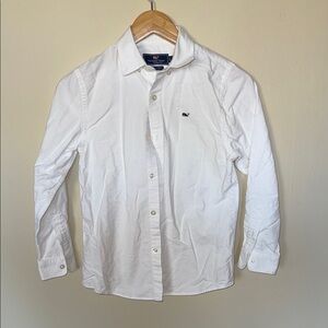 Vineyard Vines Men's Classic White Casual Shirt